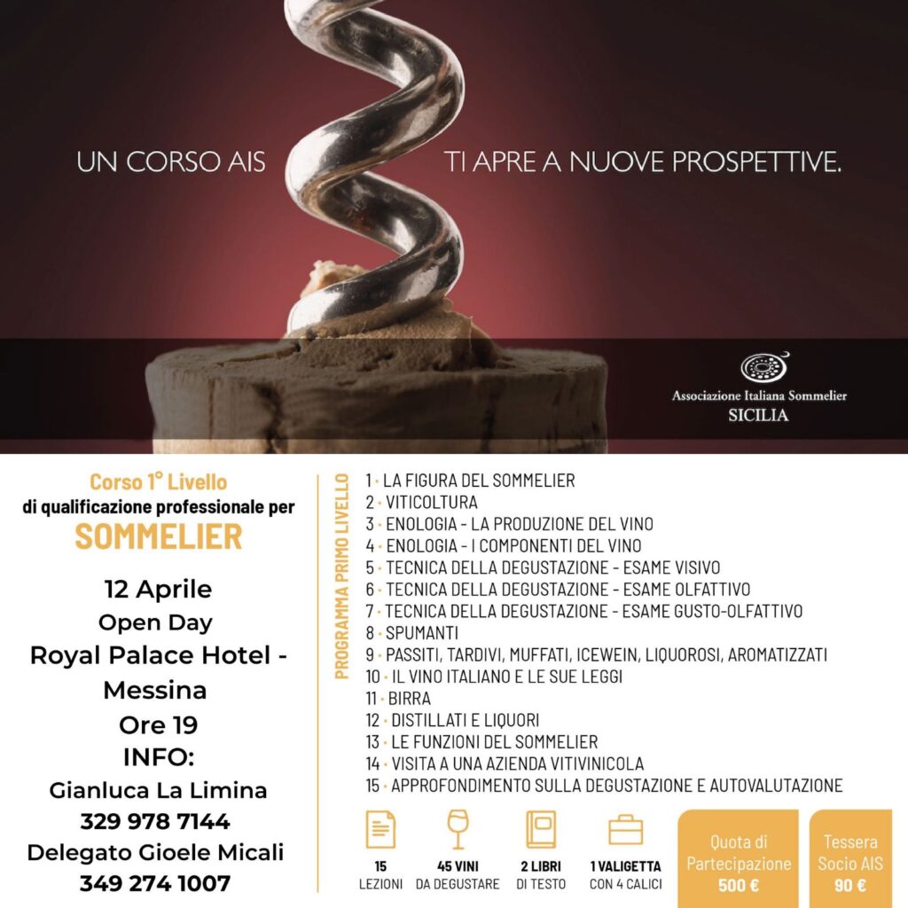 Corso Sommelier Royal Palace